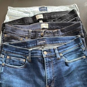 Jcrew 484 slim fit Jean bundle. 32x30